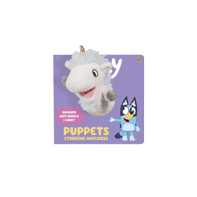 Bluey: Puppet Starring Unicorse - Book