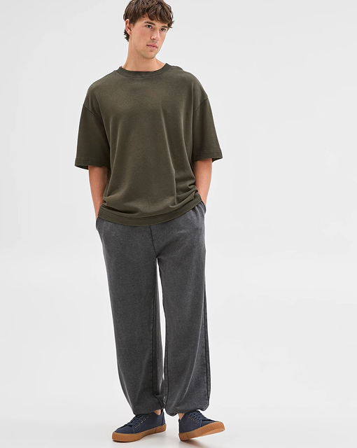 Commons Australian Cotton blend heavyweight cuffed trackpants