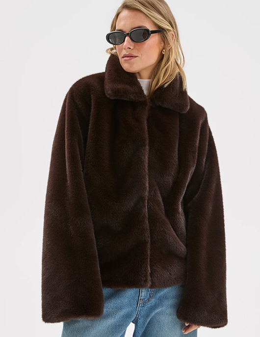 Lily Loves faux fur coat