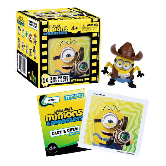 Minions & Monsters Mini Figures. Assorted