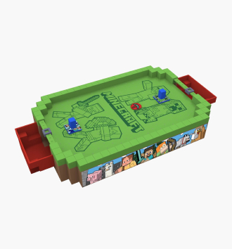 Minecraft Overworld Arcade Air Hockey