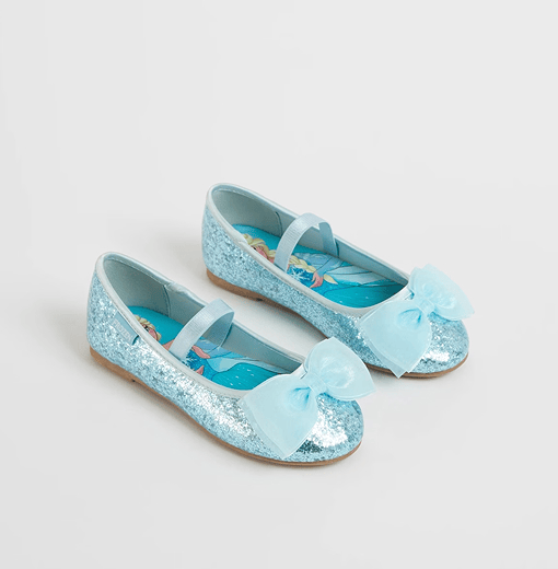 Disney glitter ballet flats