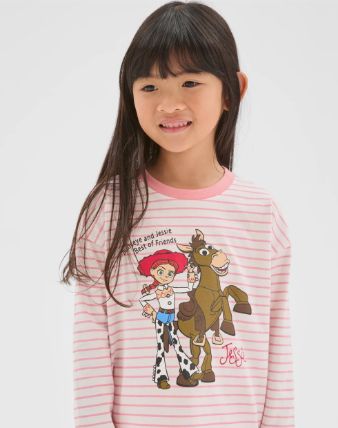 Girls 1-8 Disney Toy Story Organic Cotton PJ set