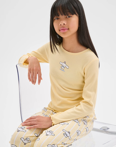 Girls 8-16 Hello Kitty knit PJ set