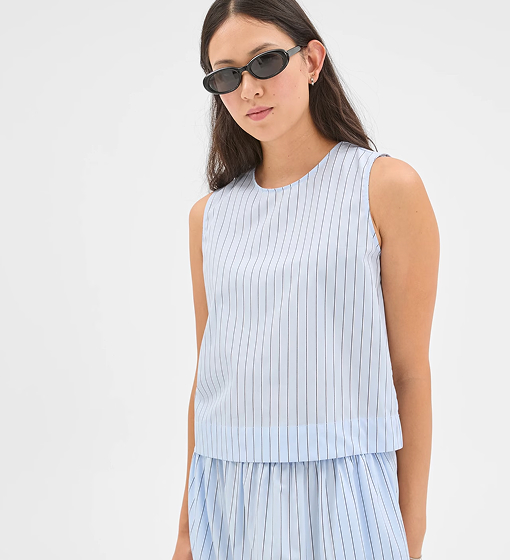 Preview Australian Cotton sleeveless tank top