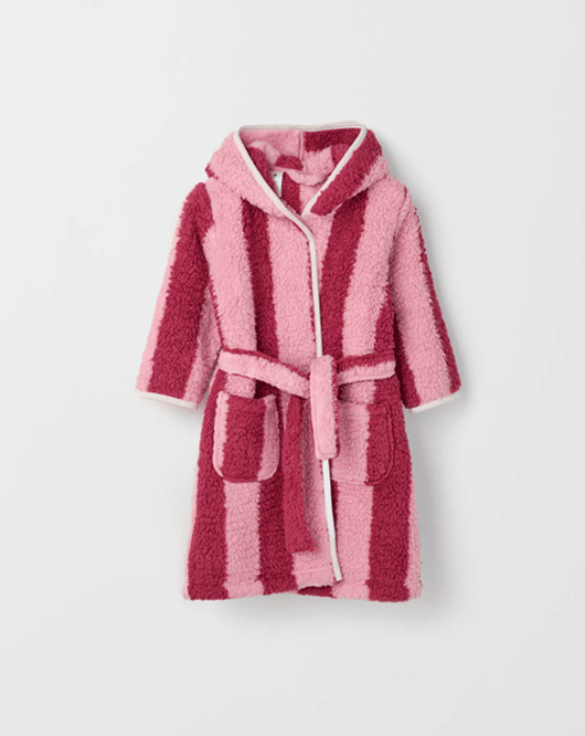 Younger kid sherpa dressing gown