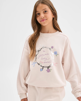 Australian Cotton blend long sleeve fleece jumper