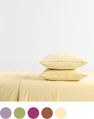 Arlo cotton stonewash sheet set