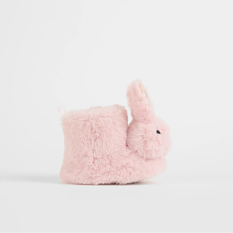 Baby novelty ditsy bunny slipper boots