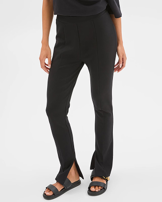 Lily Loves ponte side split pants