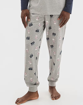 Australian Cotton blend jersey jogger pants