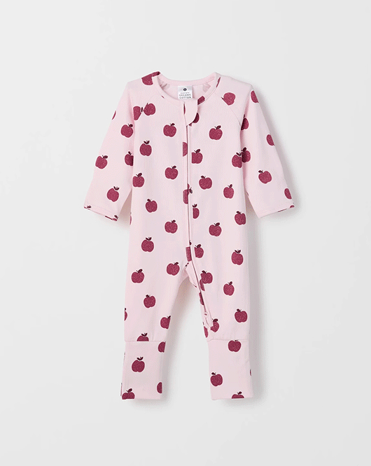 Baby organic cotton coveralls