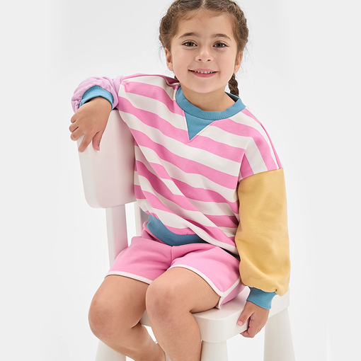 Australian Cotton blend jumper and shorts set