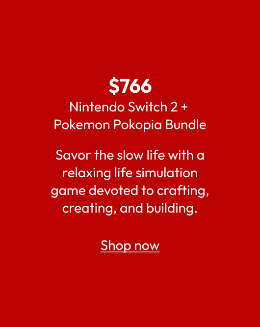 Nintendo Switch 2 + Pokemon Pokopia Bundle