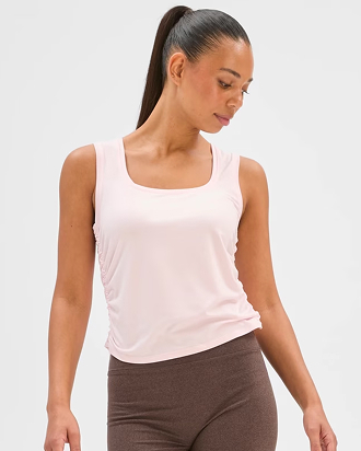 Active studio luxe ruched tank top