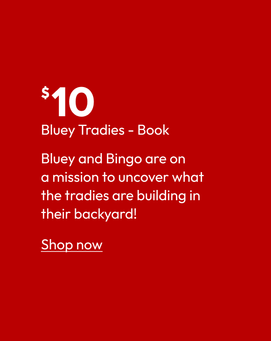 Bluey Tradies - Book