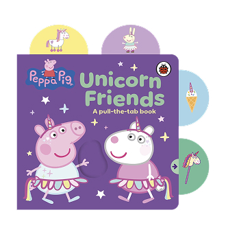 Peppa Pig: Unicorn Friends - A-Pull-the-Tab Book