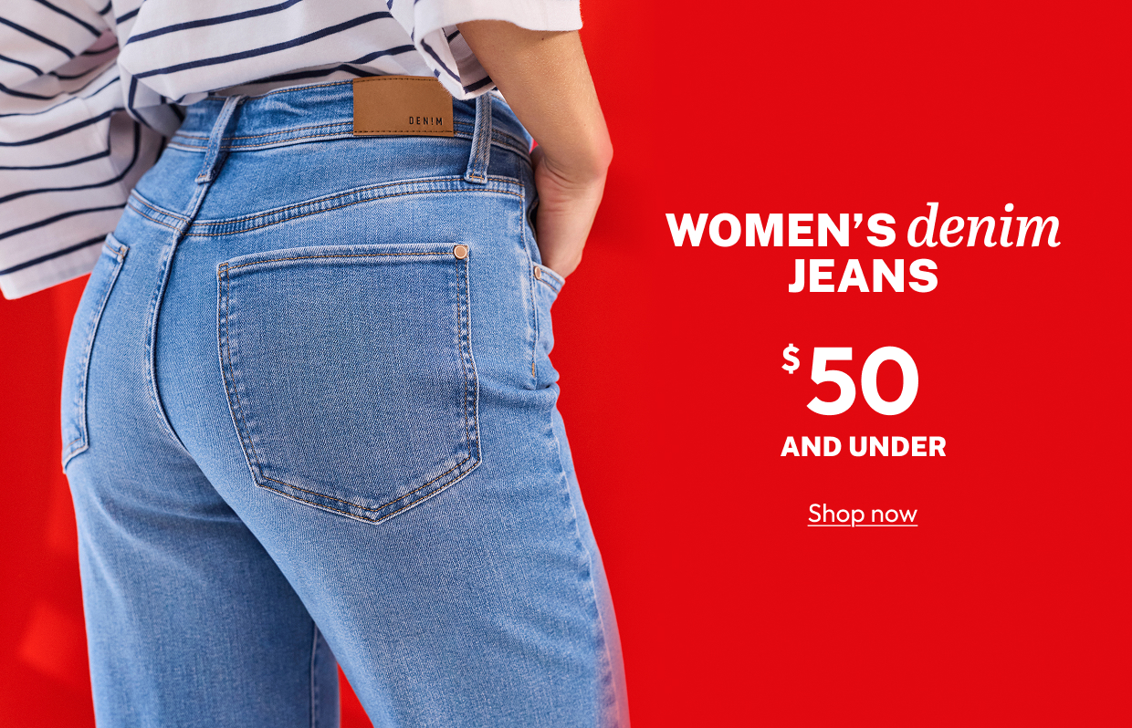 WOMEN'S denim JEANS