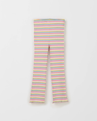 Rib flare leggings