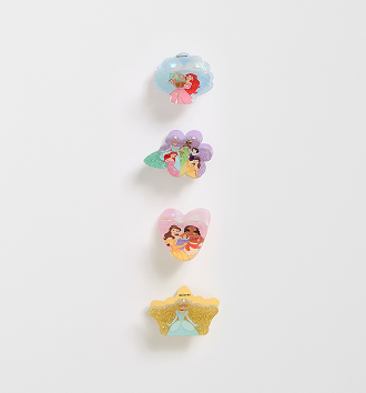 Disney Princess 4-pack mini claw clips