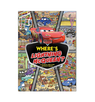 Disney Pixar Cars: Where's Lightning McQueen? - A Search-and-Find Activity Book