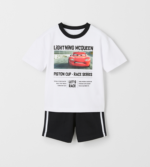 Disney Pixar Cars Australian Cotton top and shorts set