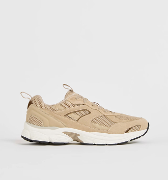 Suede and mesh runners