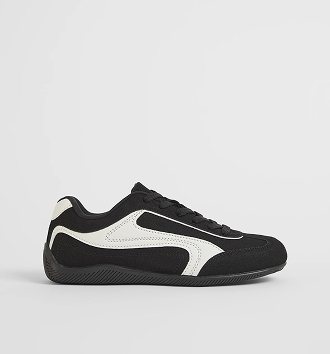 Sleek sneakers