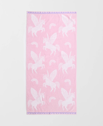 Kids unicorn Australian Cotton bath towel