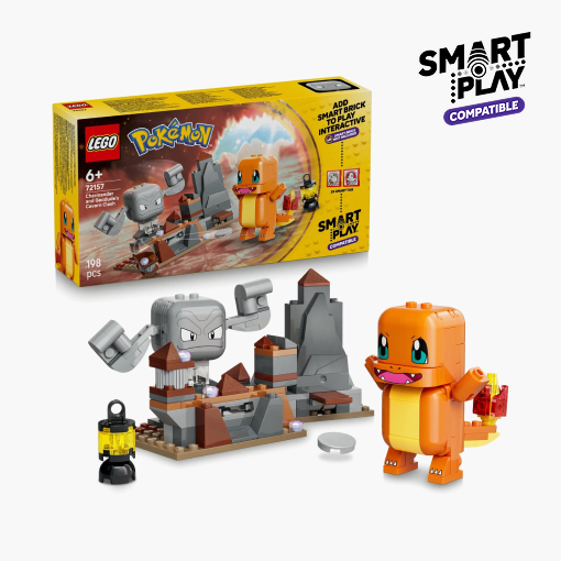 LEGO® Pokémon™ SMART Play™: Charmander and Geodude’s Cavern Clash 72157