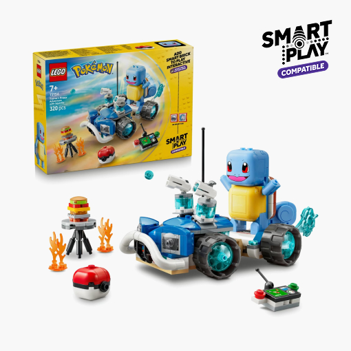 LEGO® Pokémon™ SMART Play™: Trainer’s Buggy Adventure with Squirtle 72156