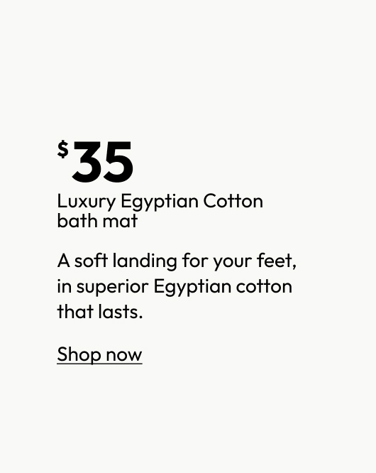 Luxury Egyptian Cotton bath mat