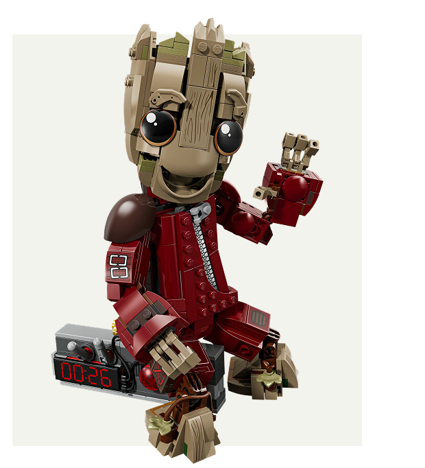 LEGO® Super Heroes Marvel Ravager Jumpsuit Groot 76341