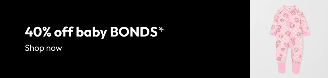 40% off baby BONDS*