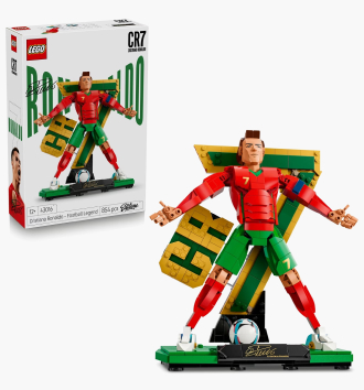 LEGO® Editions Football Cristiano Ronaldo – Football Legend 43016