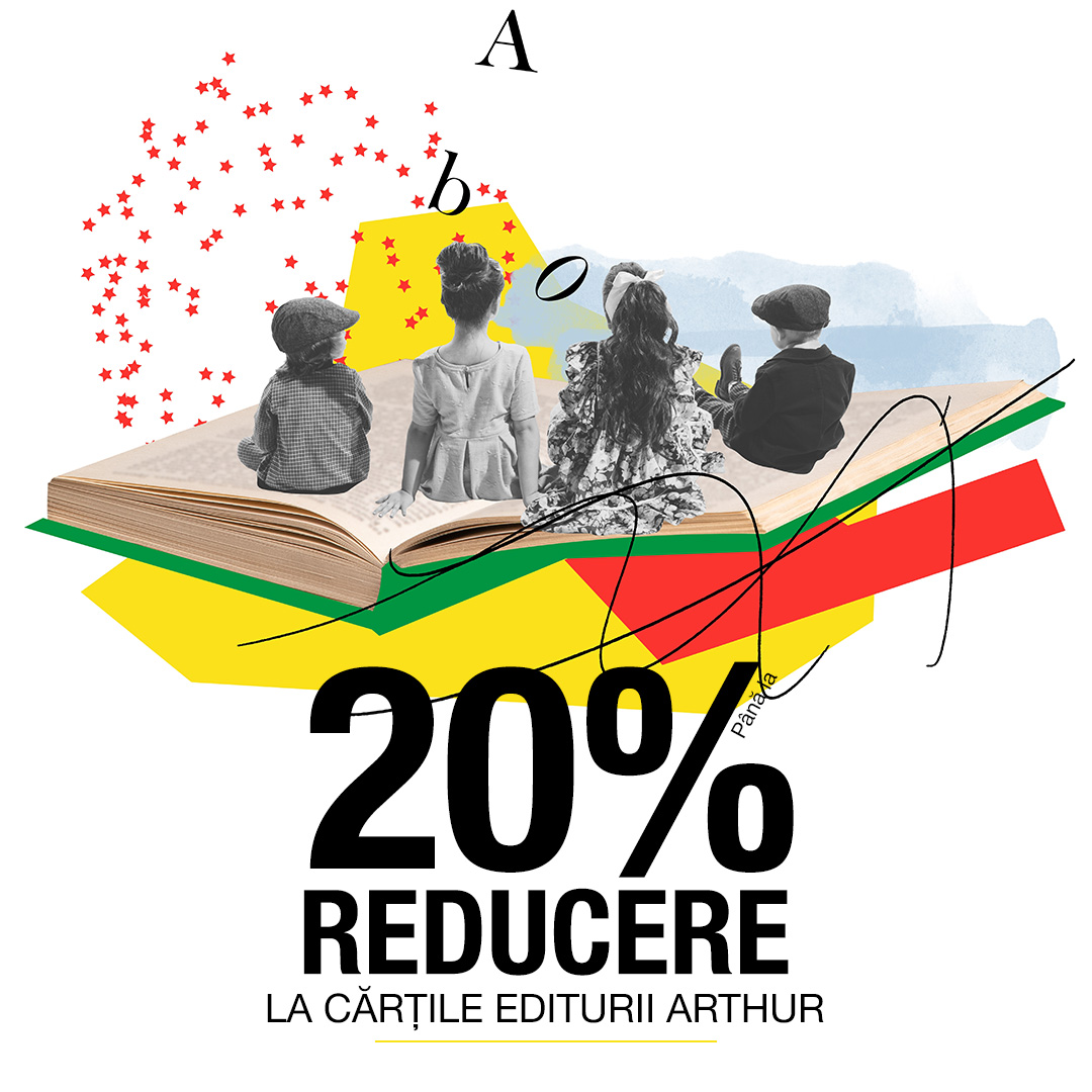 Până la 20% reducere la cărțile editurii Arthur