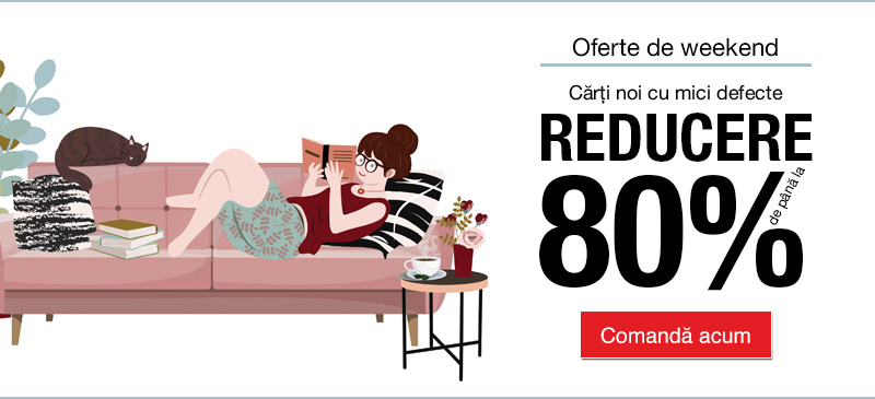 Oferte de weekend - Cărți noi cu mici defecte  - Reducere de până la 80%