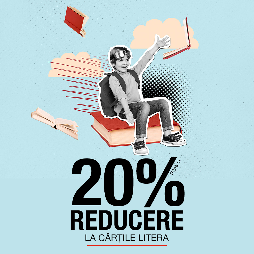 Până la 20% reducere la cărțile Litera 