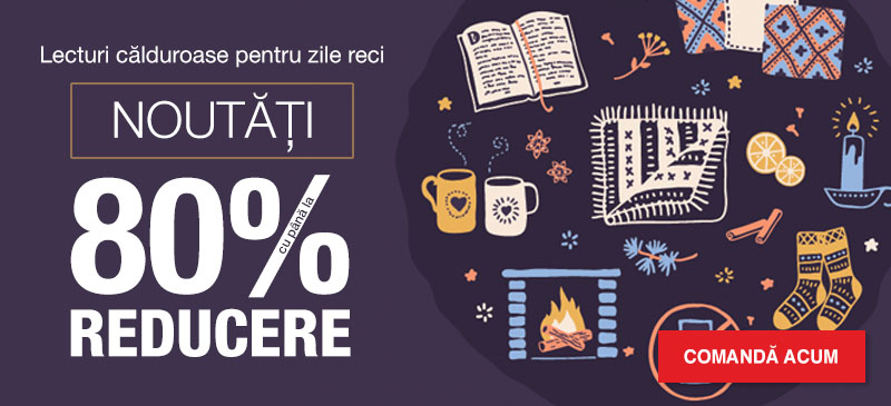 Lecturi călduroase pentru zile reci - Până la 80% reducere