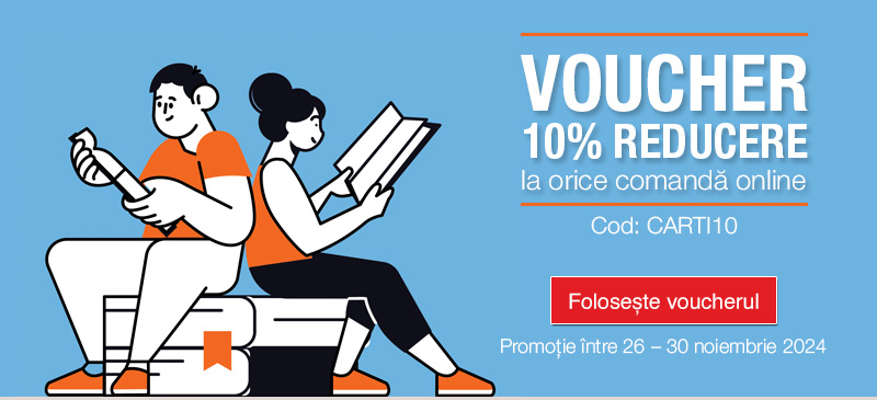 Voucher 10% reducere la orice comandă online 