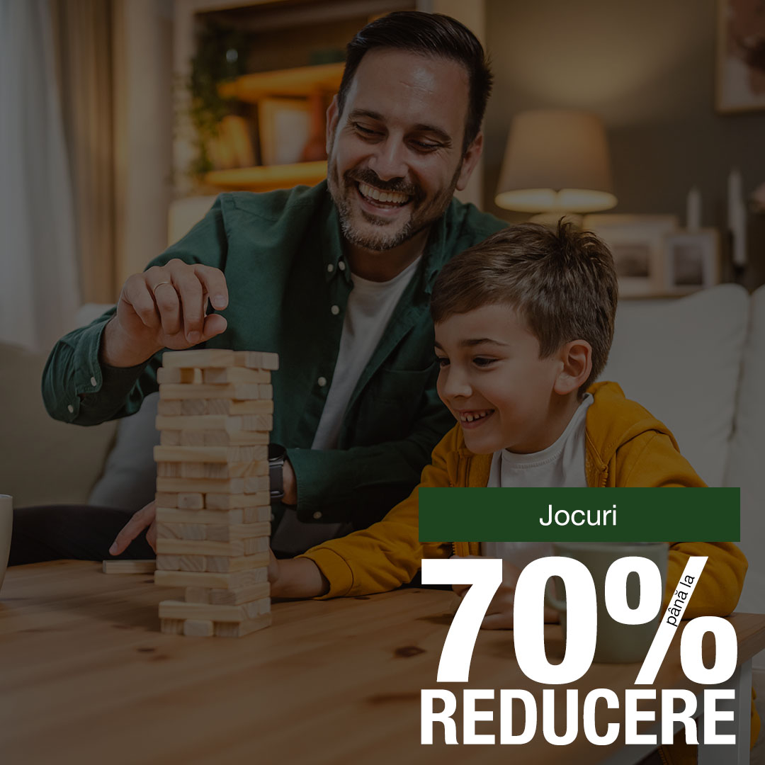 Jocuri - până la 70% reducere