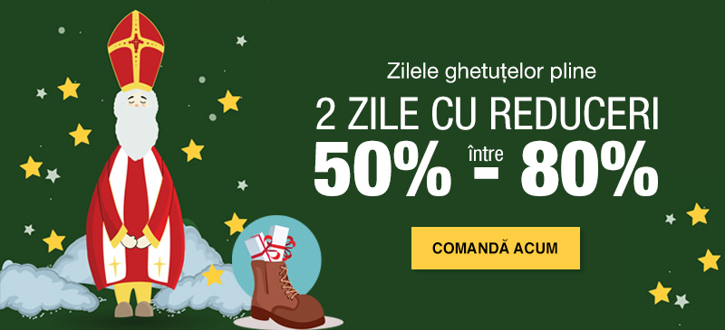 Zilele getuțelor pline - 2 zile cu reduceri între 50% și 80%