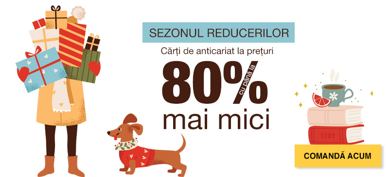 Sezonul Reducerilor - Cărți de anticariat la prețuri cu până la 80% mai mici