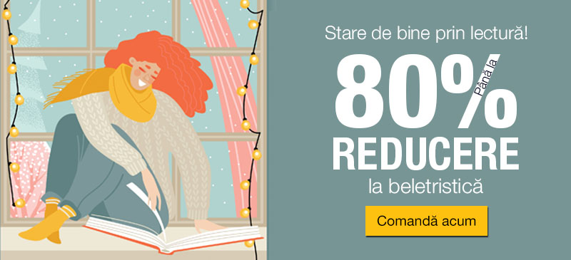 Stare de bine prin lectură - Până la 80% reducere la beletristică