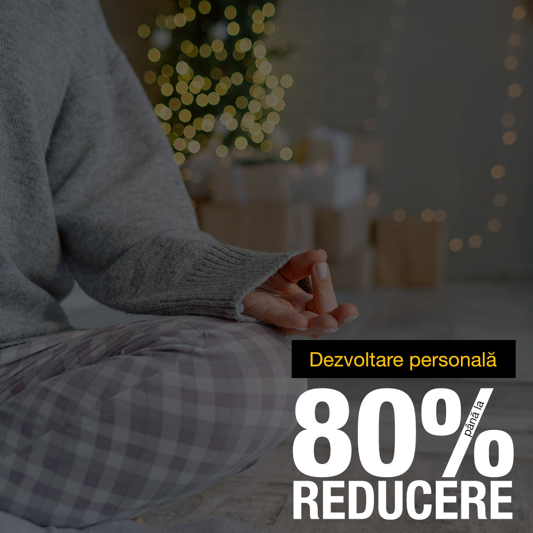 Dezvoltare personală - până la 80% reducere