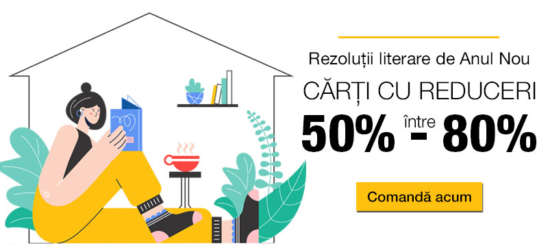 Rezoluții literare de Anul Nou - Cărți cu reduceri între 50% și 80%