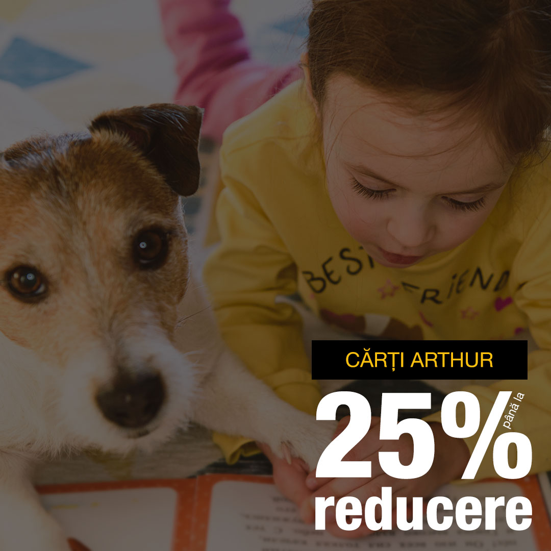 Cărți editura Arthur - până la 25% reducere 