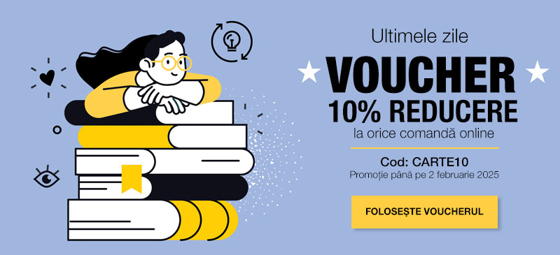 Ultimele zile - Voucher 10% reducere la orice comanda online