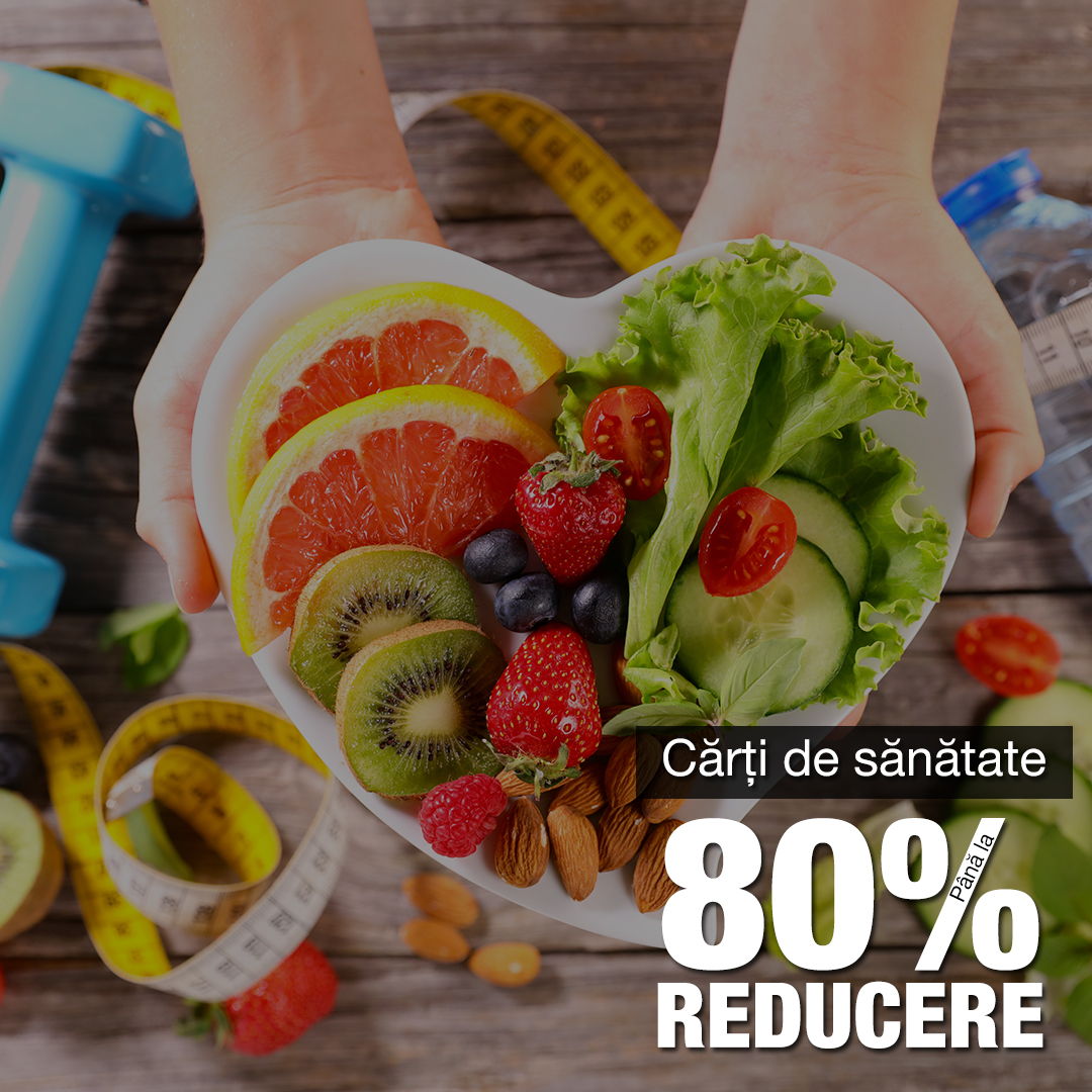 Cărți de sănătate - Până la 80% reducere 