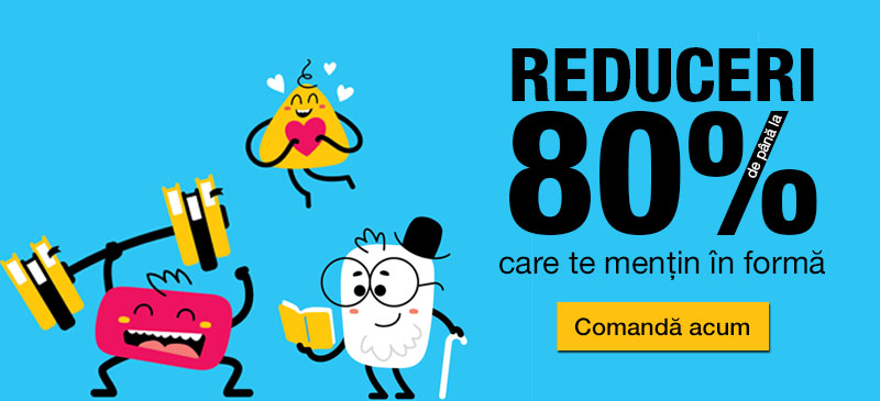 Reduceri de până la 80% care te mențin în formă